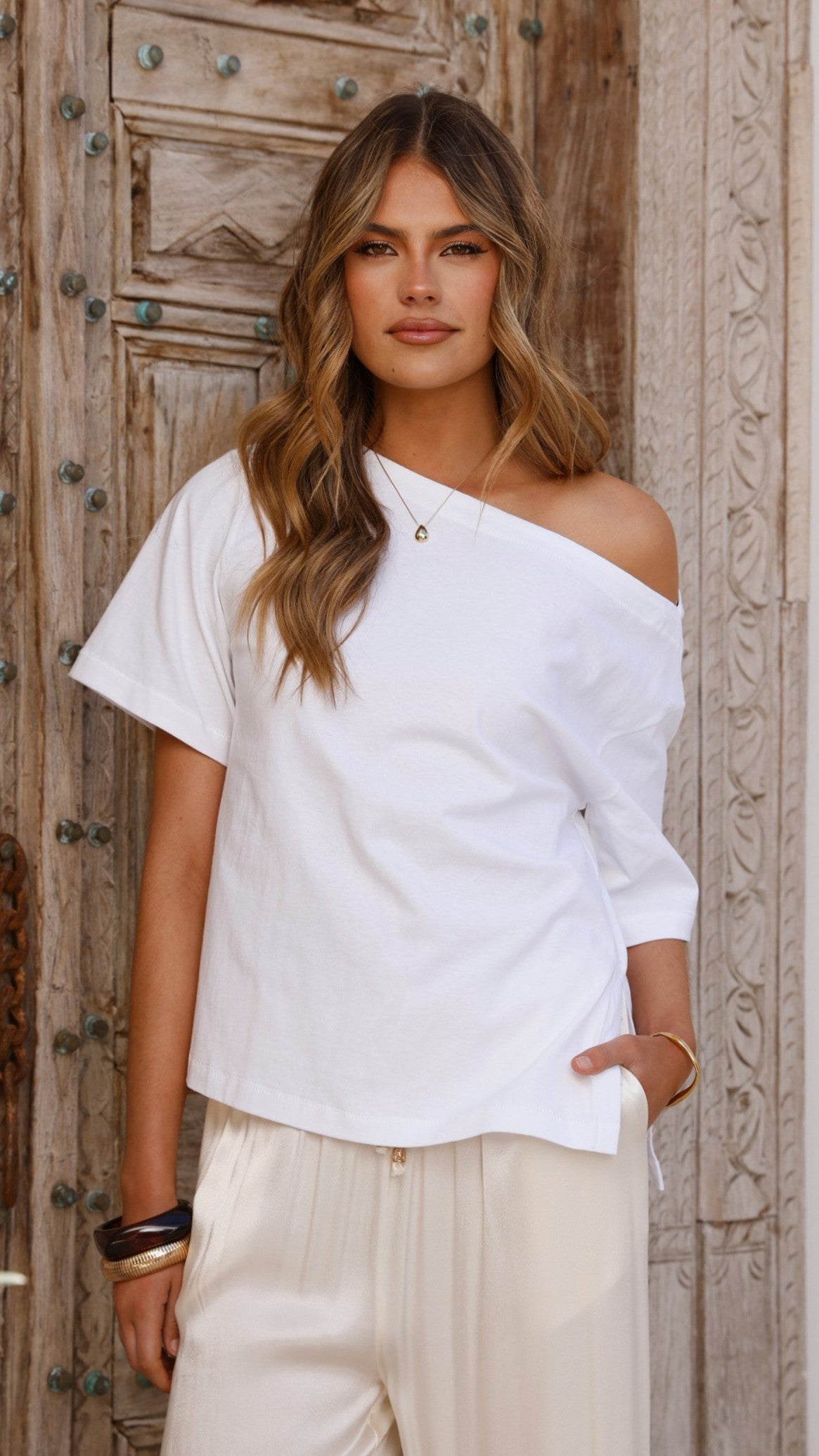 Lola Off Shoulder Tee