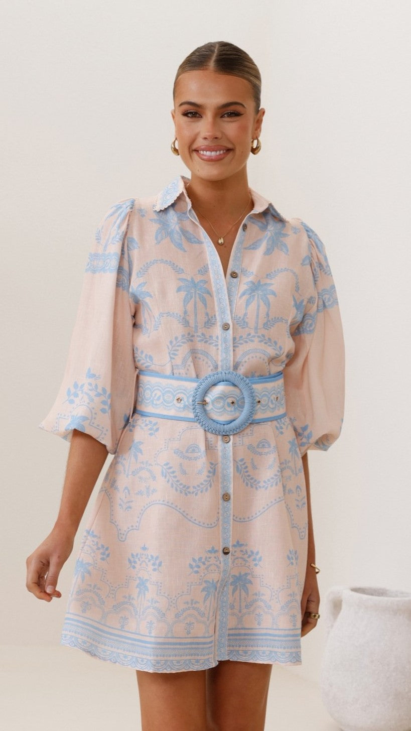 Tamea Long Sleeve Mini Dress