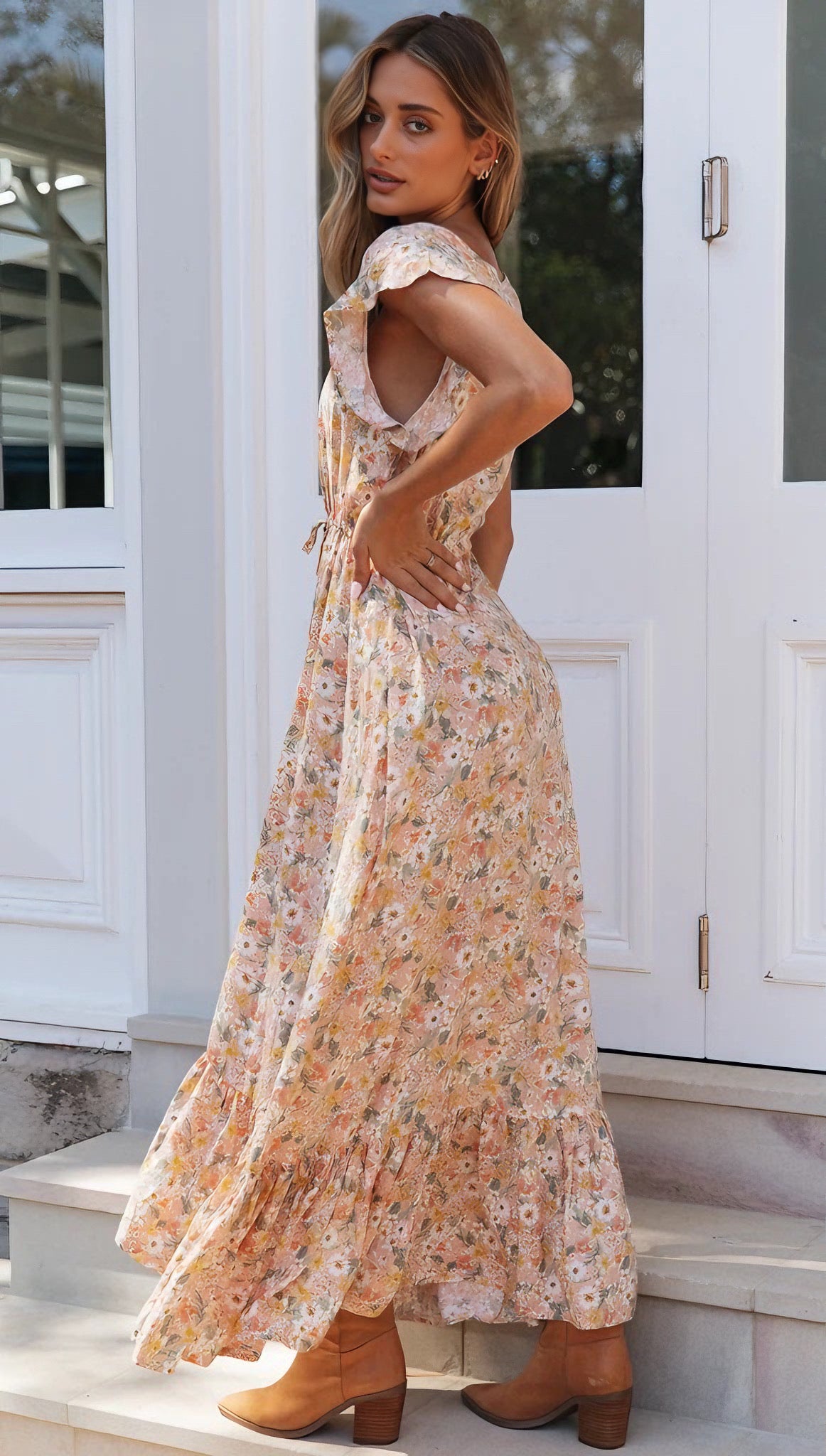 Arana Maxi Floral Dress
