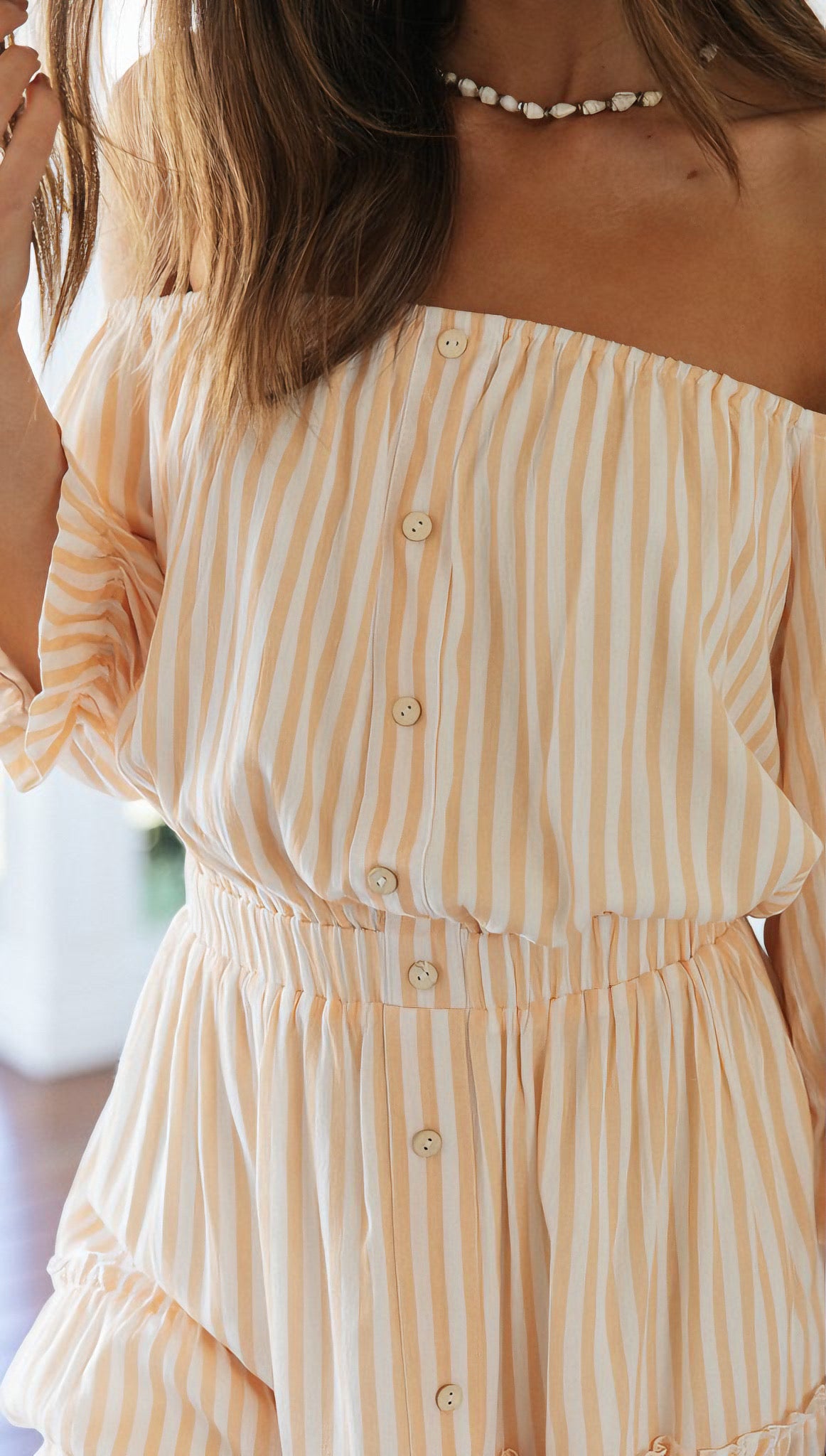 Leonie Striped Mini Dress