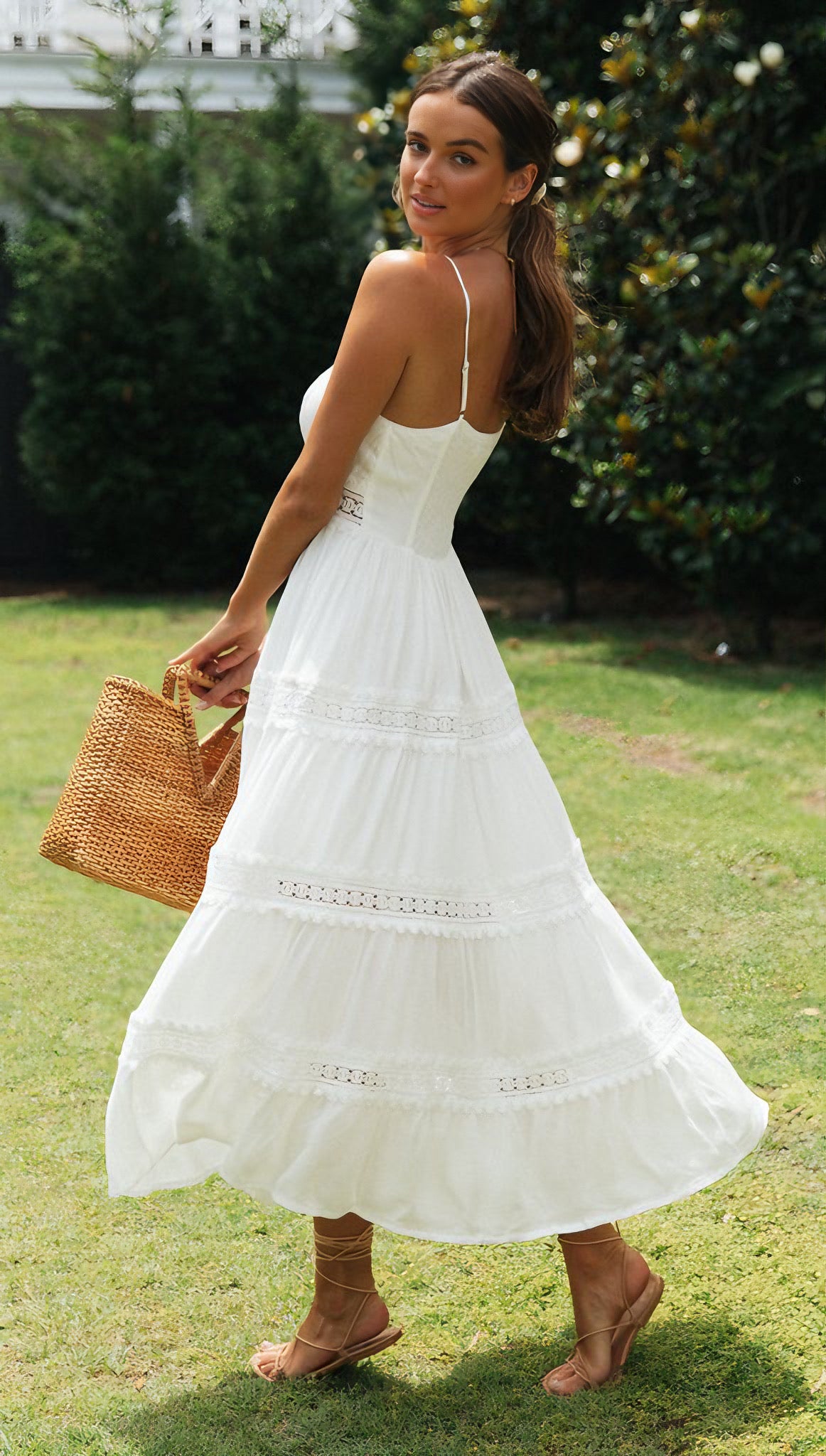 Sienna Lace Maxi Dress